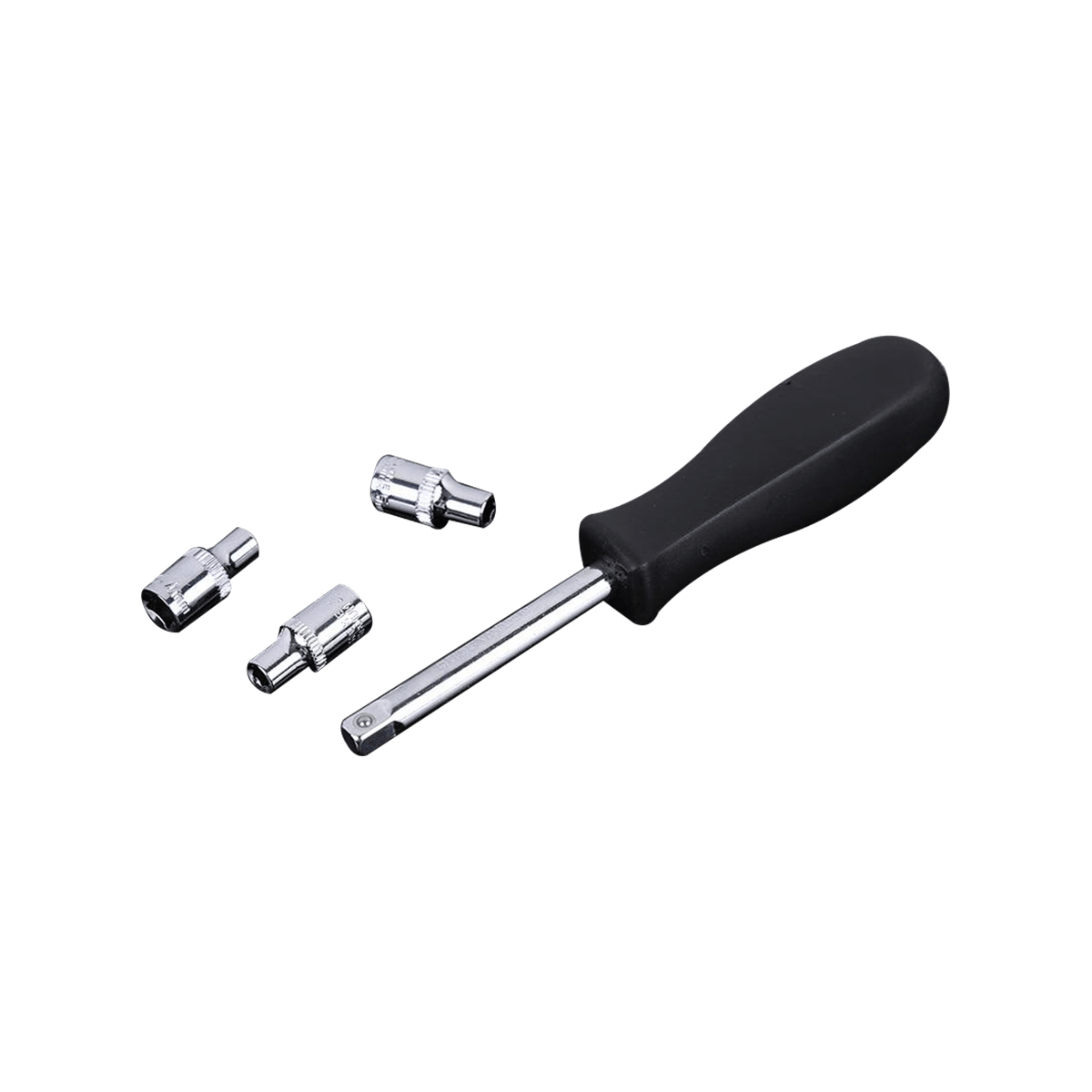 61 Pcs 1/4 'Auto Repair Mechanics Tool Set Ratchet Handle Spanner Universal Joint Socket Kit